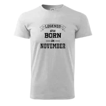Legends are born in November