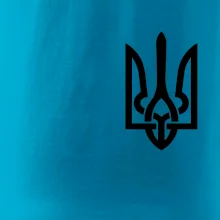 Ukrajina trojzubec prso