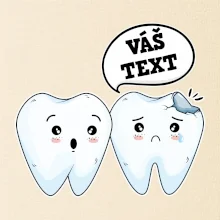 Zubařské tričko - Vás text