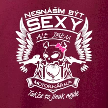 Nesnáším být sexy - motorkářka Nesnáším být sexy - motorkářka