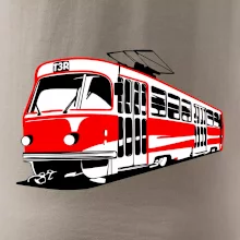 Tramvaj T3R barevná