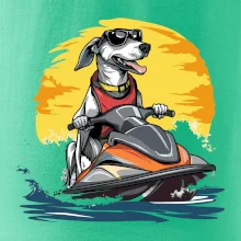 Chrt na vodním skútru