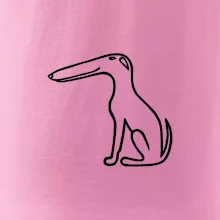 Barzoj obrys černý  (Moňas)