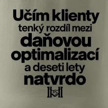 Daňová optimalizace versus deset let natvrdo