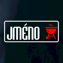 Triko na grilování s vlastním jménem