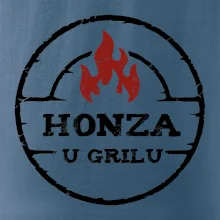 Vlastní jméno u grilu v kruhu Vlastní jméno u grilu v kruhu