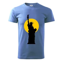 Socha svobody slunce