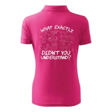 What exactly didnt you understand - physics