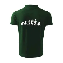 Evoluce houbař muž