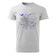 Budějce  - Mapa s vodními toky