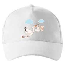 Čáp čekáme miminko - neutrální