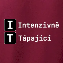 IT Nápis Intenzivně Tápající