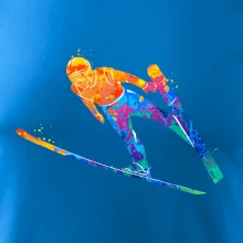 Skokan na lyžích splash