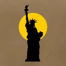 Socha svobody slunce