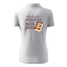 Kniha - Holka, která miluje knihy -  Vaše jméno