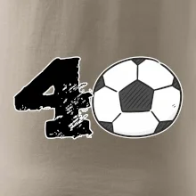 Fotbal kulaté narozeniny 40