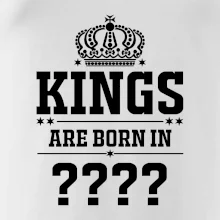 Kings are born in  (vlastní měsíc narození)