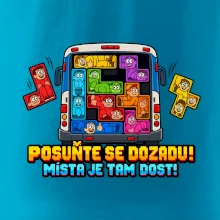 Posuňte se dozadu místa je tam dost