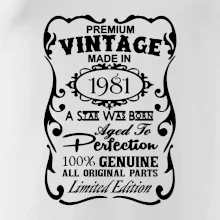 Vintage Etiketa - 1981