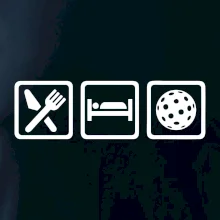 Eat sleep florbal v řadě