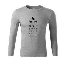 Oční test zvířatka