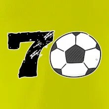 Fotbal kulaté narozeniny 70