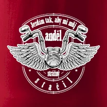 Jezdím tak rychle, aby mi můj anděl strážný stačil