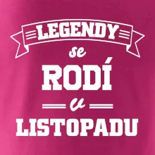 Legendy se rodí v listopadu