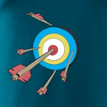 Šípy v barevném terči