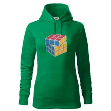 Rubikova kostka kreslená