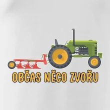 Traktor občas něco zvoře