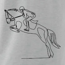 Jízda na koni jedním tahem