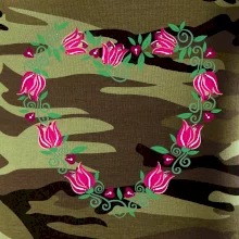 Červené tulipánové srdiečko (Pecka design)