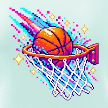 Pixel art basketbalový koš