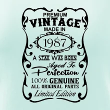 Vintage Etiketa - 1987