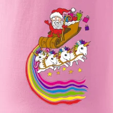 Santa a jednorožci (Pecka design)
