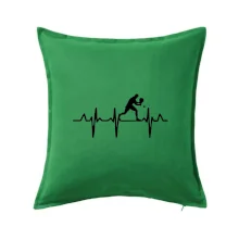 EKG stolní tenista stojící