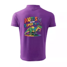 Stojící Rex Autism is my superpower