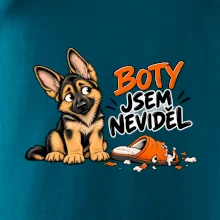 Boty jsem neviděl - štěně vlčáka