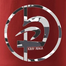 Krav maga  maskáčový nápis