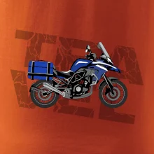 Cestovní enduro modré