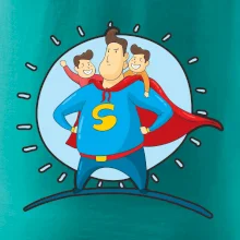 Táta superman - kluk a kluk Táta superman - kluk a kluk