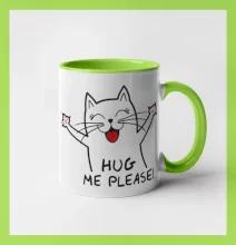 Kočka hug me please