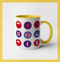 Anglie symboly v kruzích