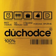 Čárový kód důchodce