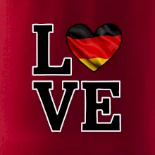 Love Německá vlajka