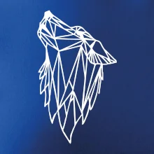 Geometrie - vlk - vyjící