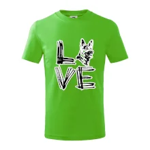 Německý ovčák love