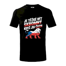 Lev - Je těžké být skromný když jsi čech