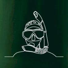 Potápěč jedním tahem